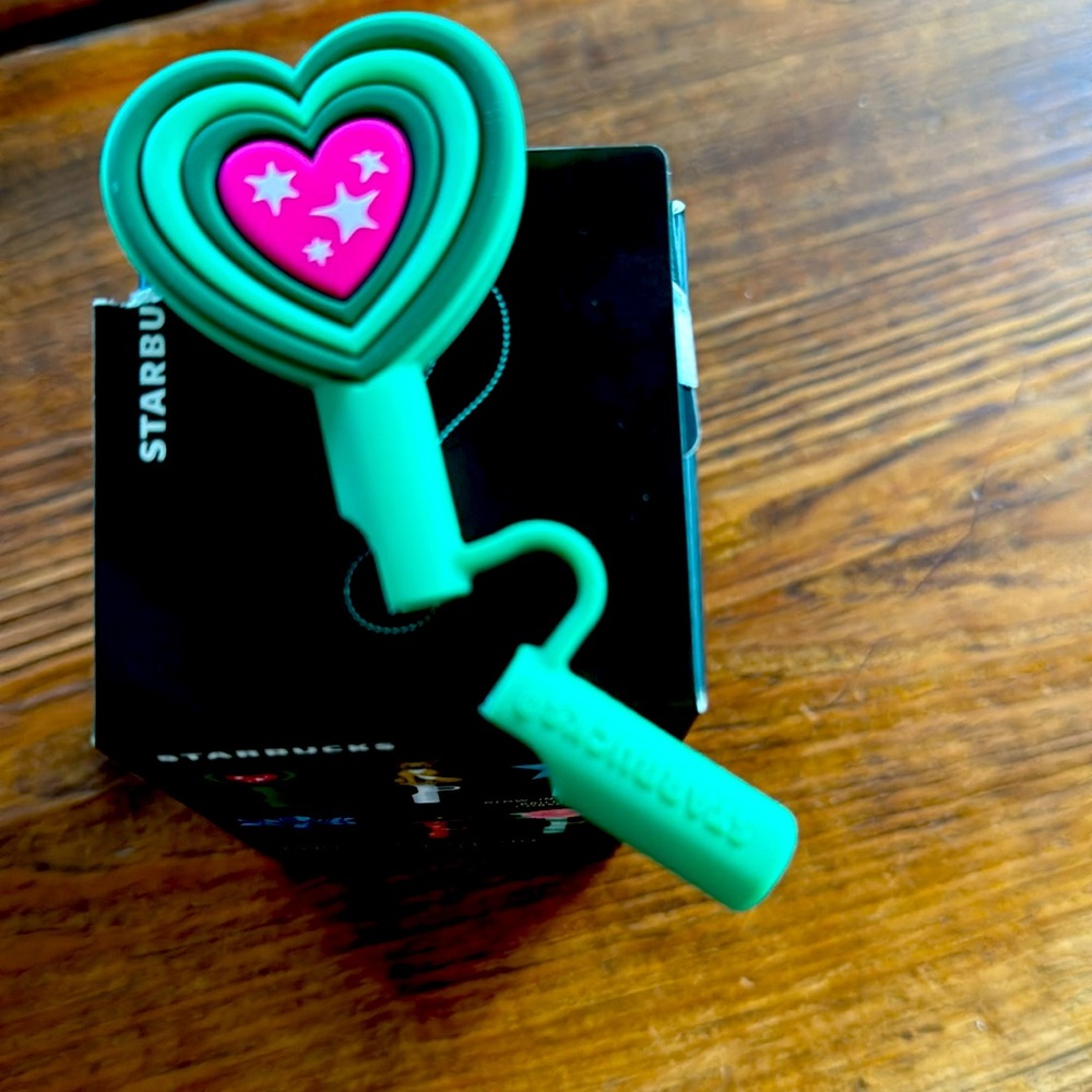 Starbucks straw topper. Brand new